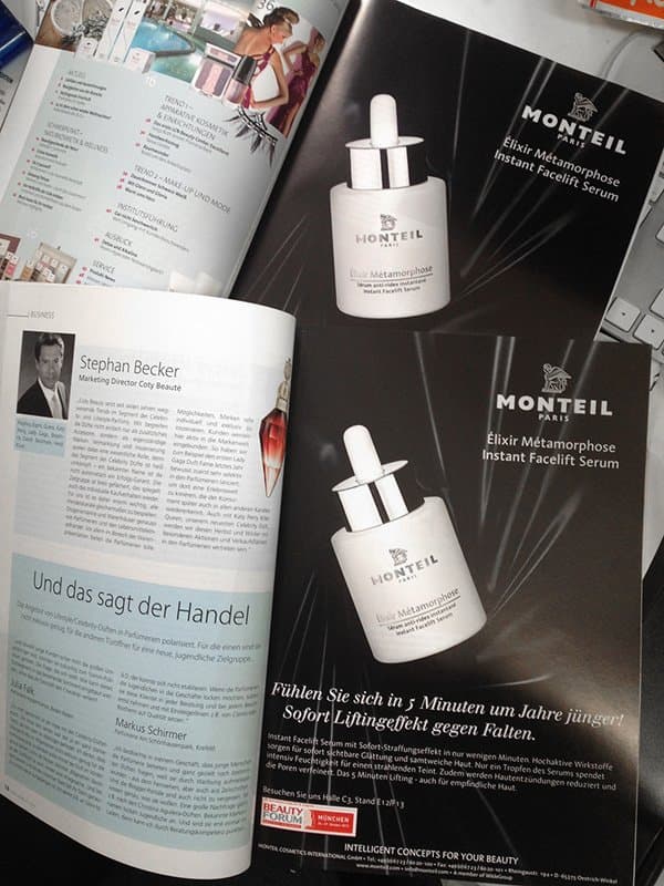 Tearsheet Monteil cosmetics – Bild 2, Jan Kocovski Photography