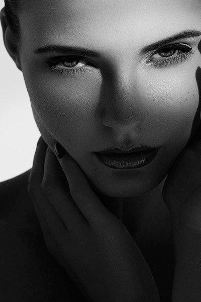 schwarz weiß Beauty Fotografie