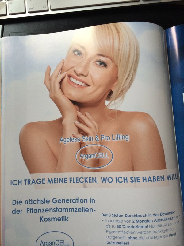 Tearsheet Chiara-Ambra Beauty Fotografie