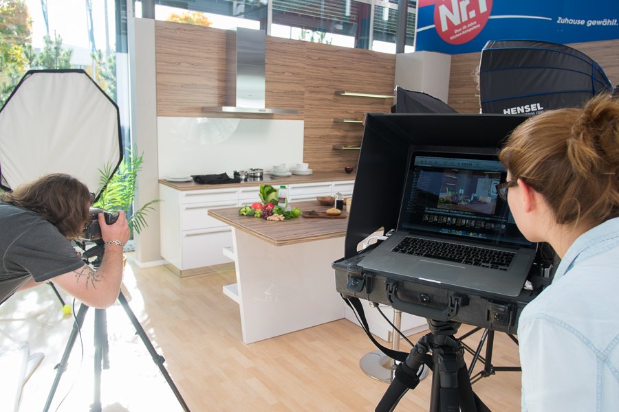Making Of Werbefotoproduktion