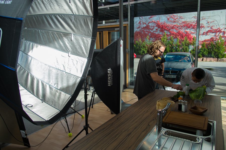 Making Of Werbefotoproduktion