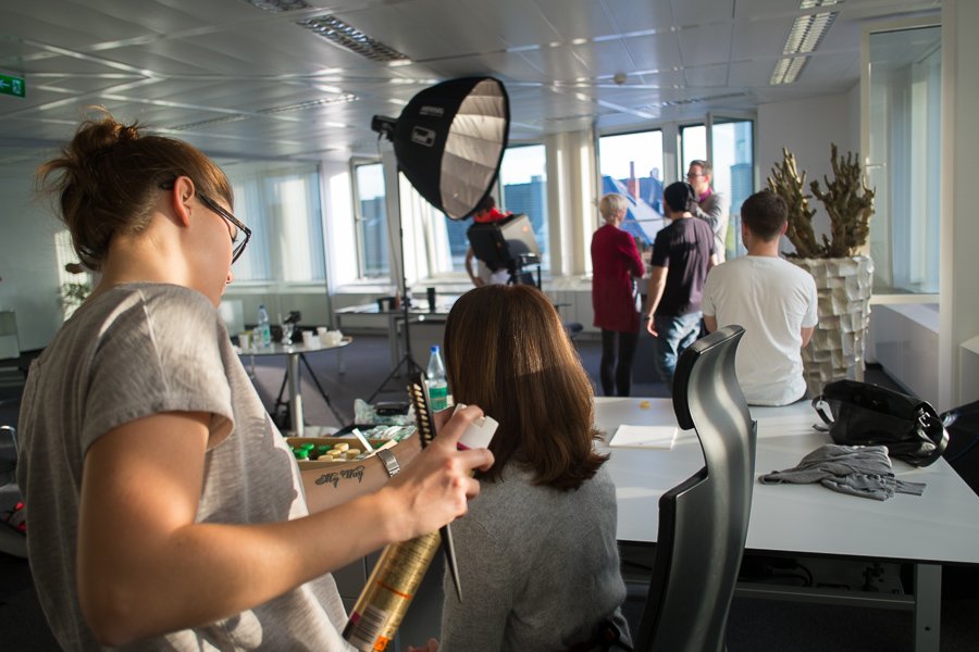 Making of Werbefotografie