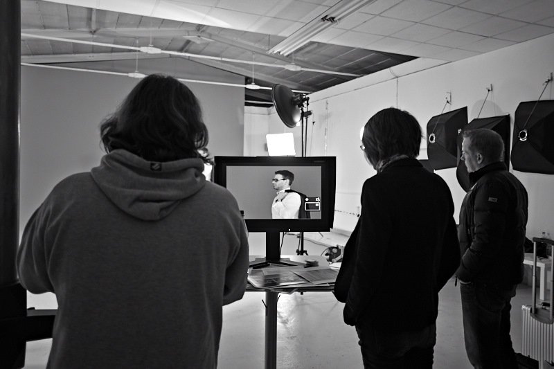 Arbeitsnachweis Fotoproduktion - making of