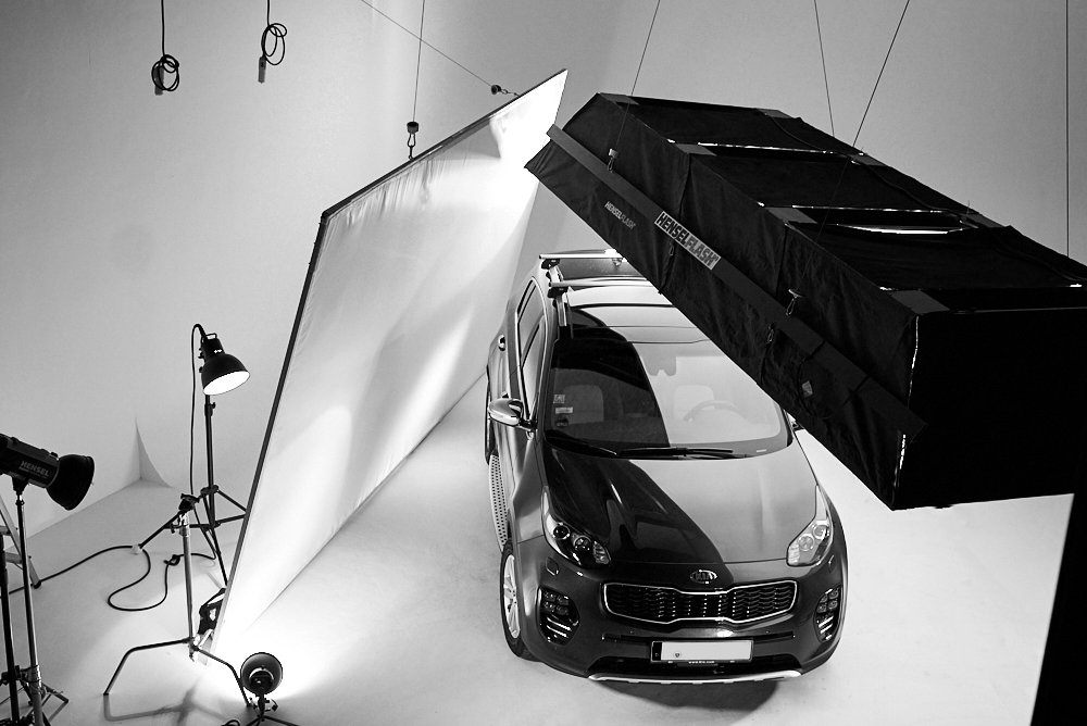 Auto Fotografie im Studio